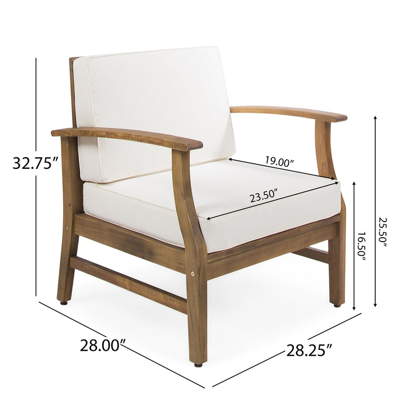 Perla - Contemporary Club Chair With Water Resistant Cushionі - R&R Furniture Gallery (Fountain Valley, CA)