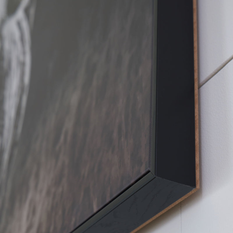 Harlandale - Wall Art - Black / White / Brown - R&R Furniture Gallery (Fountain Valley, CA)