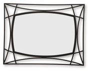 Freenville - Accent Mirror - Black - R&R Furniture Gallery (Fountain Valley, CA)