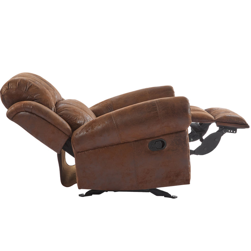 Wide Standard Manual Glider Recliner - R&R Furniture Gallery (Fountain Valley, CA)