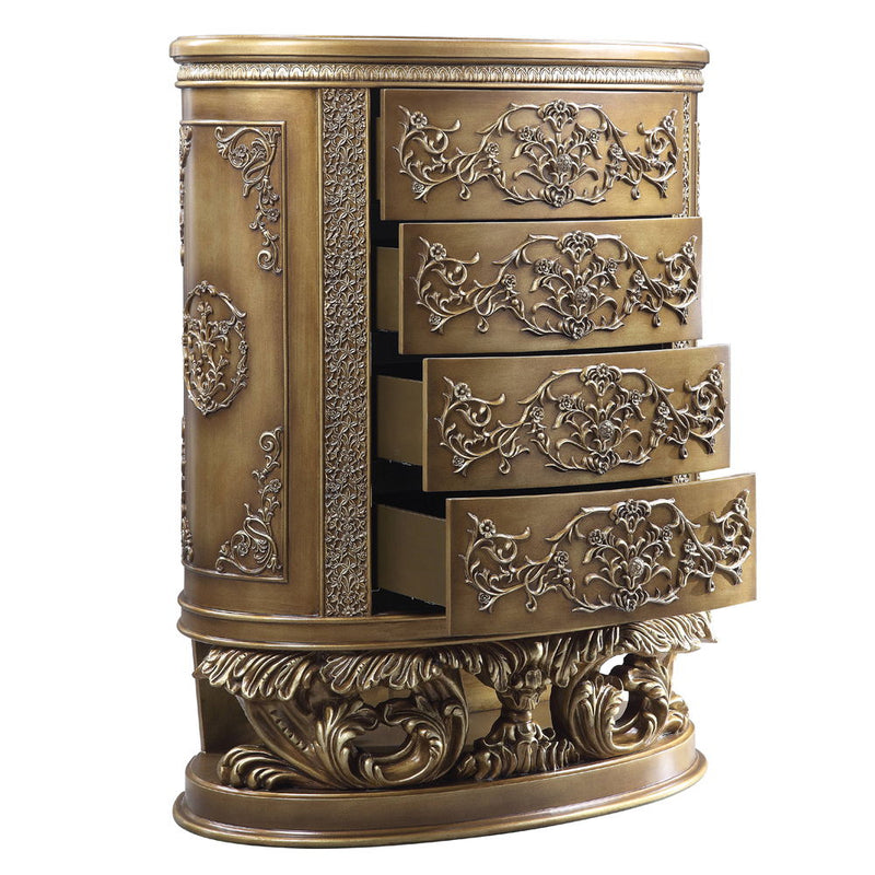 Constantine - Chest - Brown & Gold - R&R Furniture Gallery (Fountain Valley, CA)