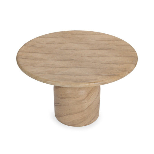Portola - 47" Outdoor Round Dining Table - Beige - R&R Furniture Gallery (Fountain Valley, CA)