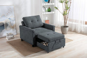Hannah - Woven Convertible Armchair - R&R Furniture Gallery (Fountain Valley, CA)