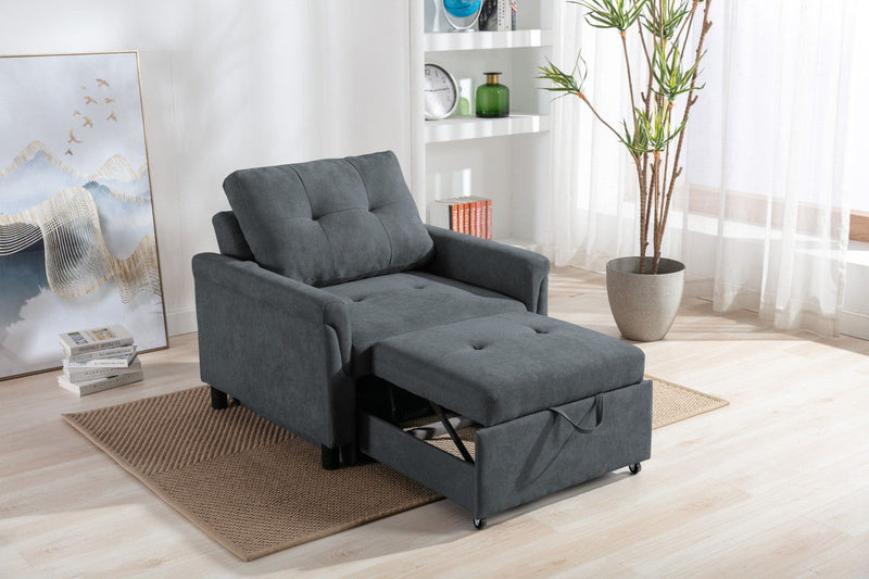 Hannah - Woven Convertible Armchair - R&R Furniture Gallery (Fountain Valley, CA)