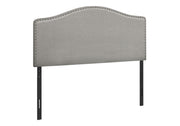 Full Size, Bed Headboard Only Upholstered, Transitional - Gray - R&R Furniture Gallery (Fountain Valley, CA)
