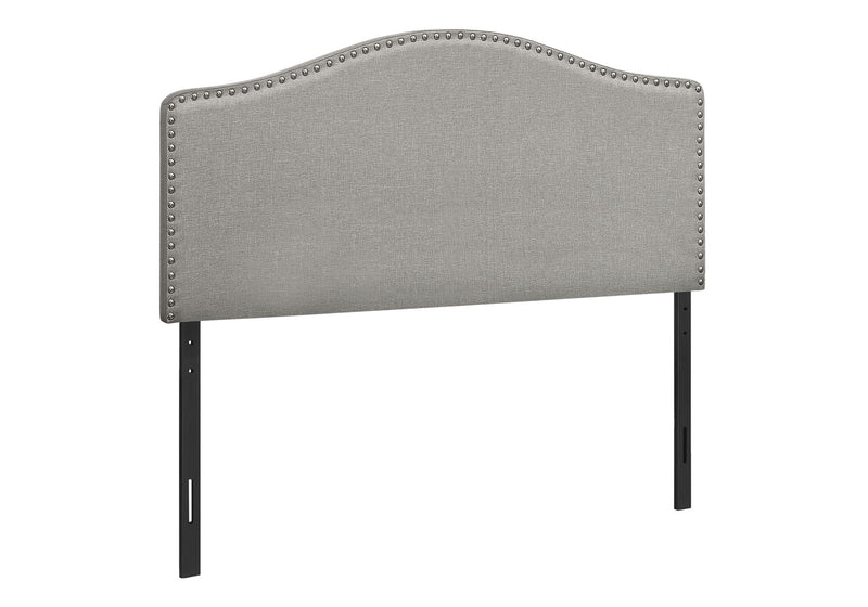 Full Size, Bed Headboard Only Upholstered, Transitional - Gray - R&R Furniture Gallery (Fountain Valley, CA)
