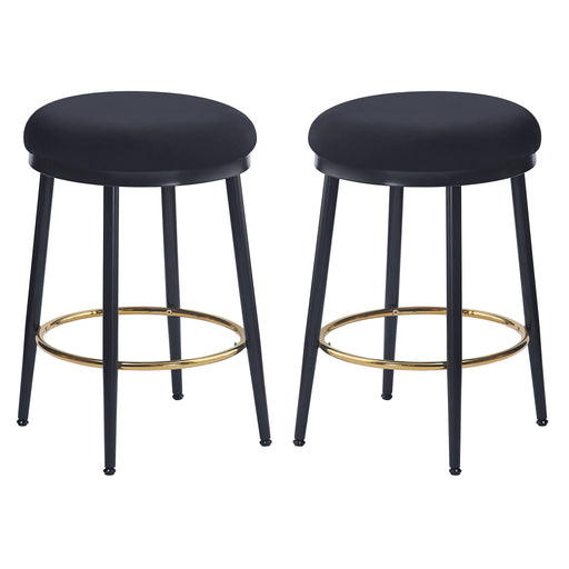 Stylish Design Counter Stools (Set of 2) - R&R Furniture Gallery (Fountain Valley, CA)
