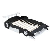Race Car-Shaped Platform Bed With Wheels - R&R Furniture Gallery (Fountain Valley, CA)