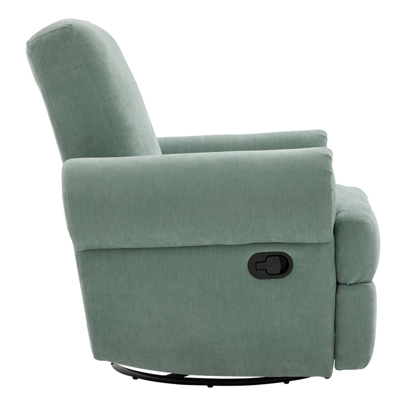 Manual Swivel Recliner Rocker Chair With Adjustable Backrest - R&R Furniture Gallery (Fountain Valley, CA)