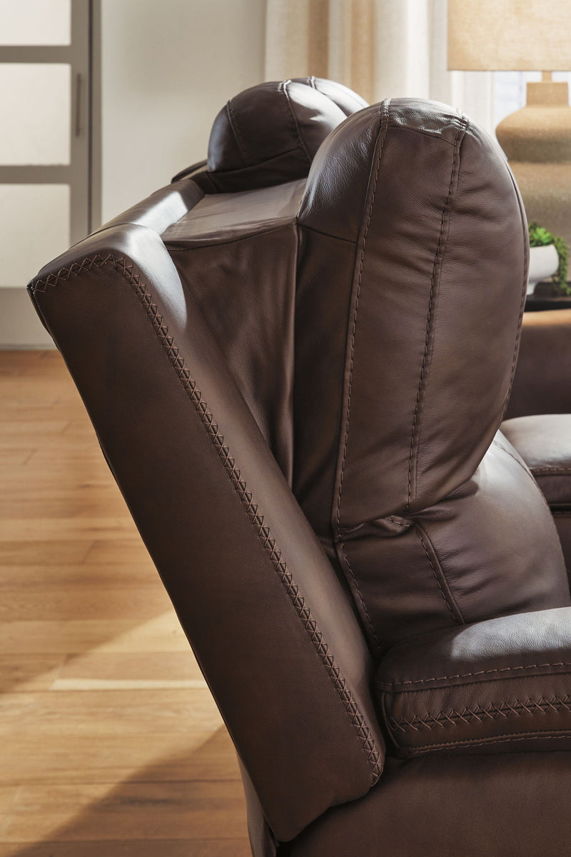 Bleckley - Power Reclining Sofa With Adjustable Headrest - R&R Furniture Gallery (Fountain Valley, CA)
