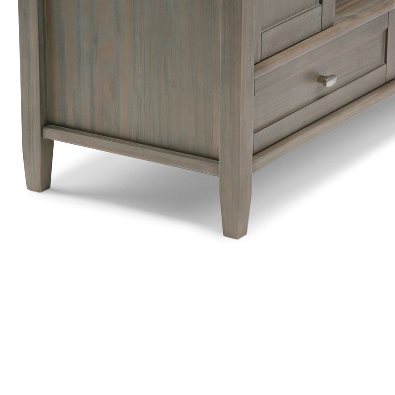 Warm Shaker - TV Media Stand Handcrafted - R&R Furniture Gallery (Fountain Valley, CA)