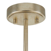 Uttermost Goccia tear drop glass pendant light hanging fixture with sleek design and transparent glass.