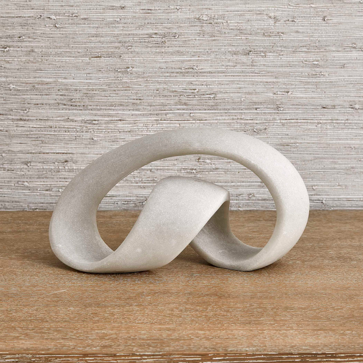 Knot Now - Sculpture - White