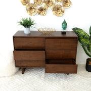 Dubrovnik - Dresser With 6 Drawers - Brown - R&R Furniture Gallery (Fountain Valley, CA)