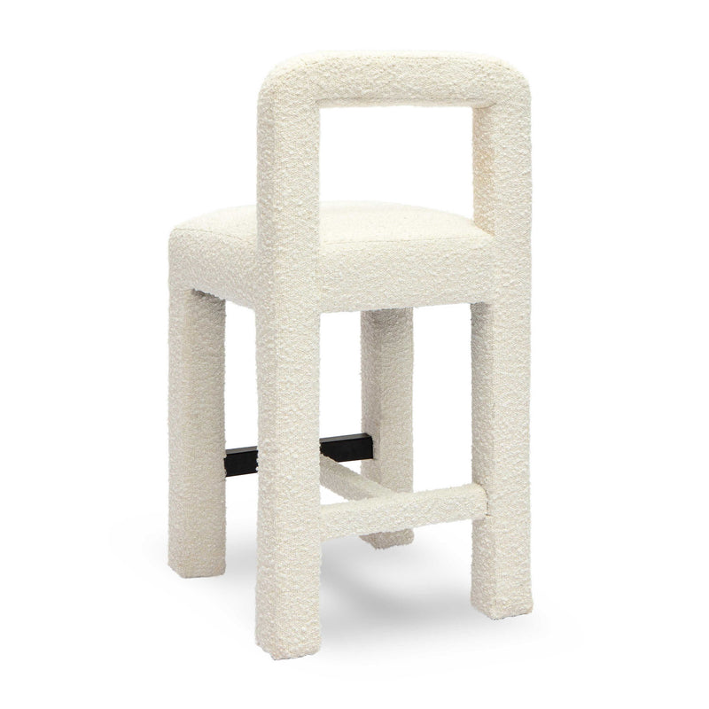 Hazel - Boucle Counter Stool - R&R Furniture Gallery (Fountain Valley, CA)