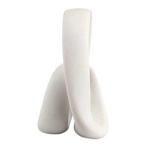 Knot Now - Tall Sculpture - White