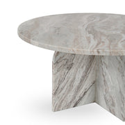 Reilly - Marble Round Table - R&R Furniture Gallery (Fountain Valley, CA)
