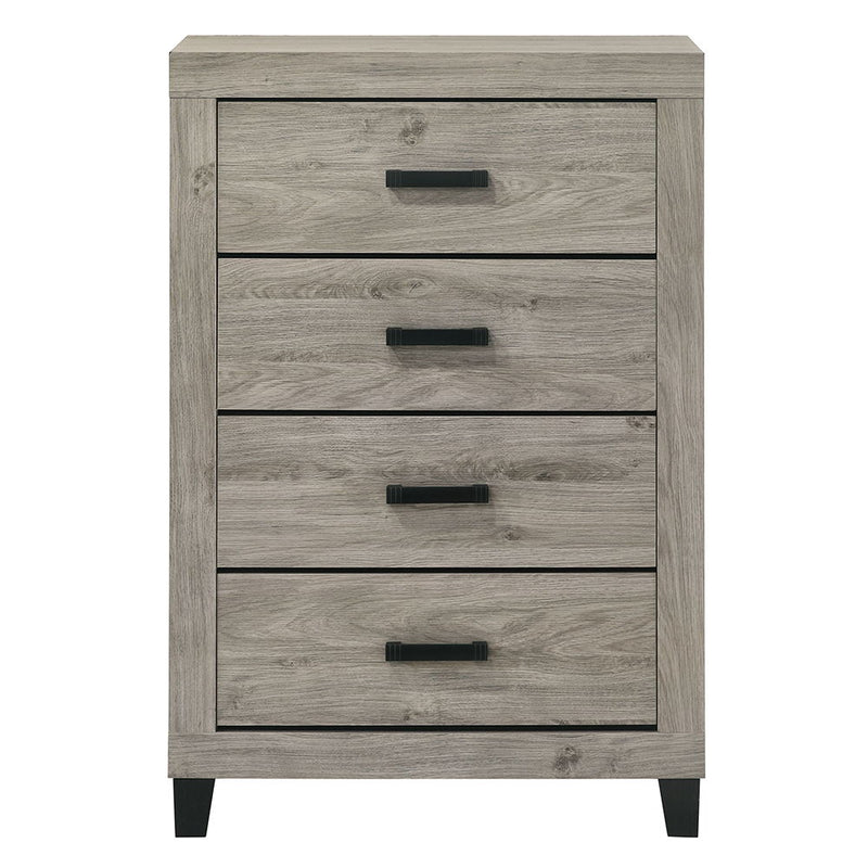 Mari - Chest - Light Gray Finish - R&R Furniture Gallery (Fountain Valley, CA)