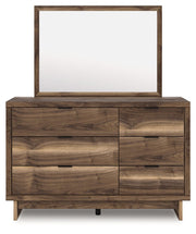 Chirason - Dresser And Mirror - Brown - R&R Furniture Gallery (Fountain Valley, CA)