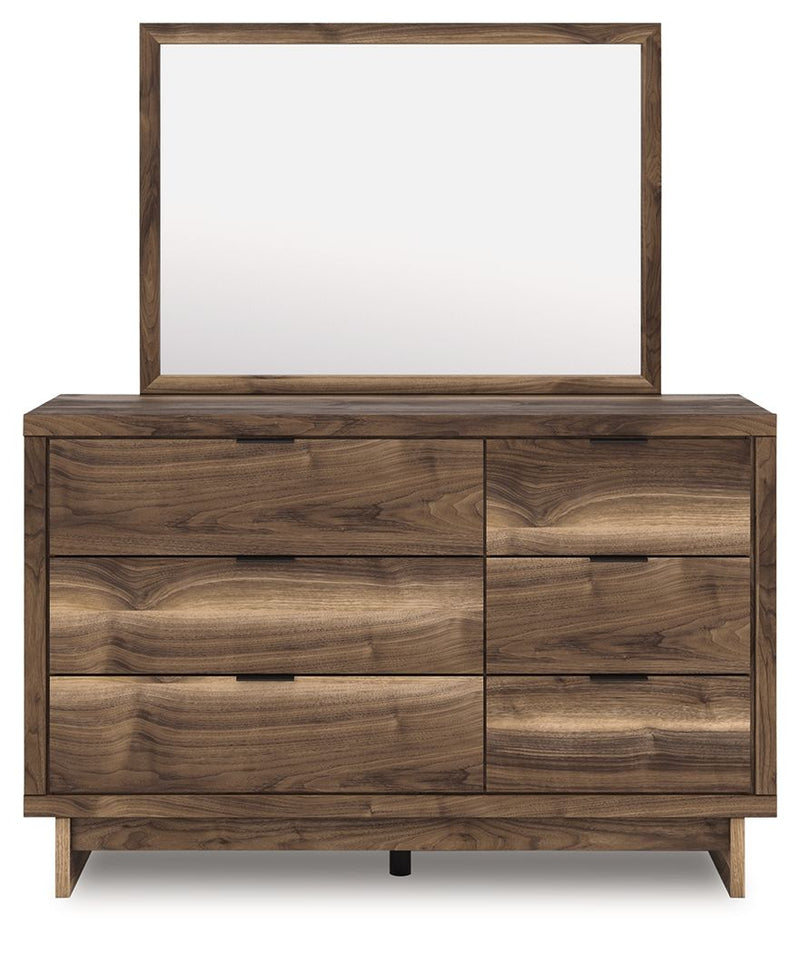 Chirason - Dresser And Mirror - Brown - R&R Furniture Gallery (Fountain Valley, CA)