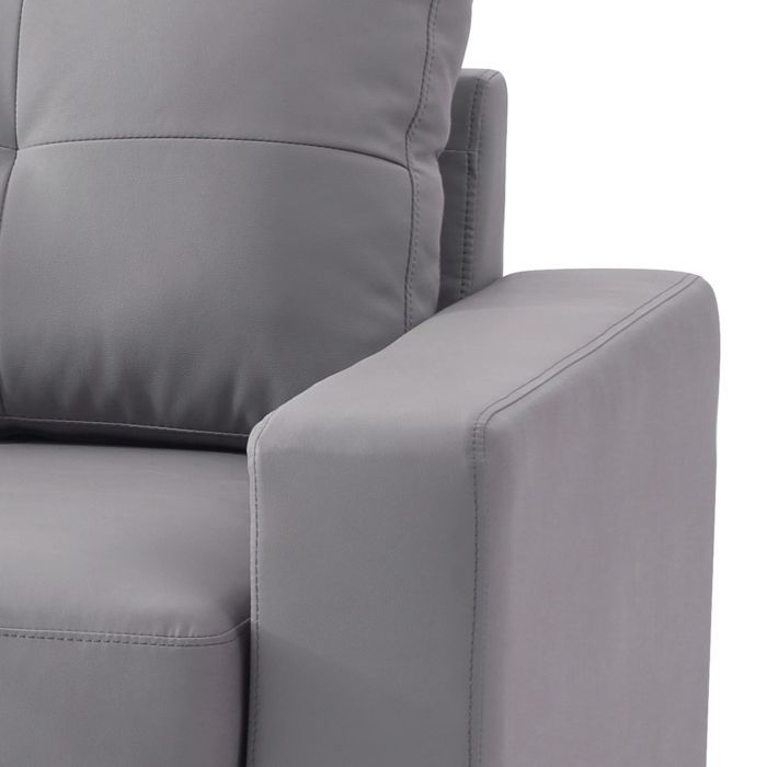 Glory Furniture upholstered track arm loveseat in cozy neutral fabric with plush cushions, perfect for comfortable living spaces.