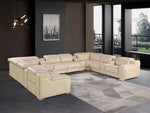 1116 - 12-Piece U-Shaped Sectional Sofa In With 4 Power Recliners & Power Headrests - R&R Furniture Gallery (Fountain Valley, CA)