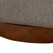 Miramar - Swivel Barrel Chair With Wooden Base - R&R Furniture Gallery (Fountain Valley, CA)