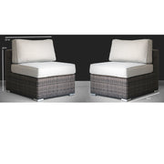Minnesota - Armless Patio Chairs (Set of 2) - R&R Furniture Gallery (Fountain Valley, CA)