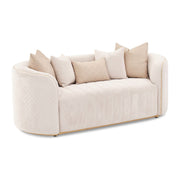 Ariana - Velvet Loveseat - R&R Furniture Gallery (Fountain Valley, CA)