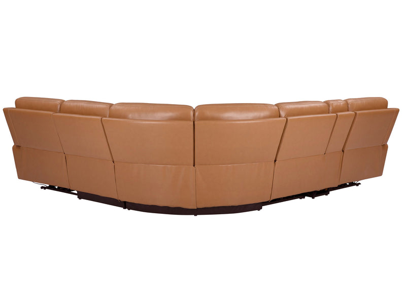 Hancock - Zero Gravity Power Reclining Sectional With Power Adjustable Headrests - R&R Furniture Gallery (Fountain Valley, CA)
