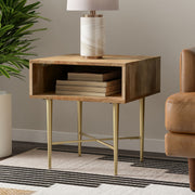 Fallon - End Table - Natural - R&R Furniture Gallery (Fountain Valley, CA)