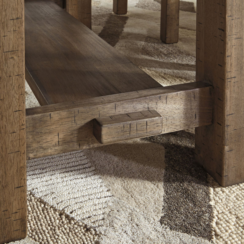 Moriville - Rectangular Dining Room Counter Extension Table - Grayish Brown - R&R Furniture Gallery (Fountain Valley, CA)