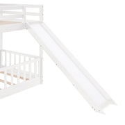 Functional Bunk Bed & Convertible Ladder And Slide - R&R Furniture Gallery (Fountain Valley, CA)