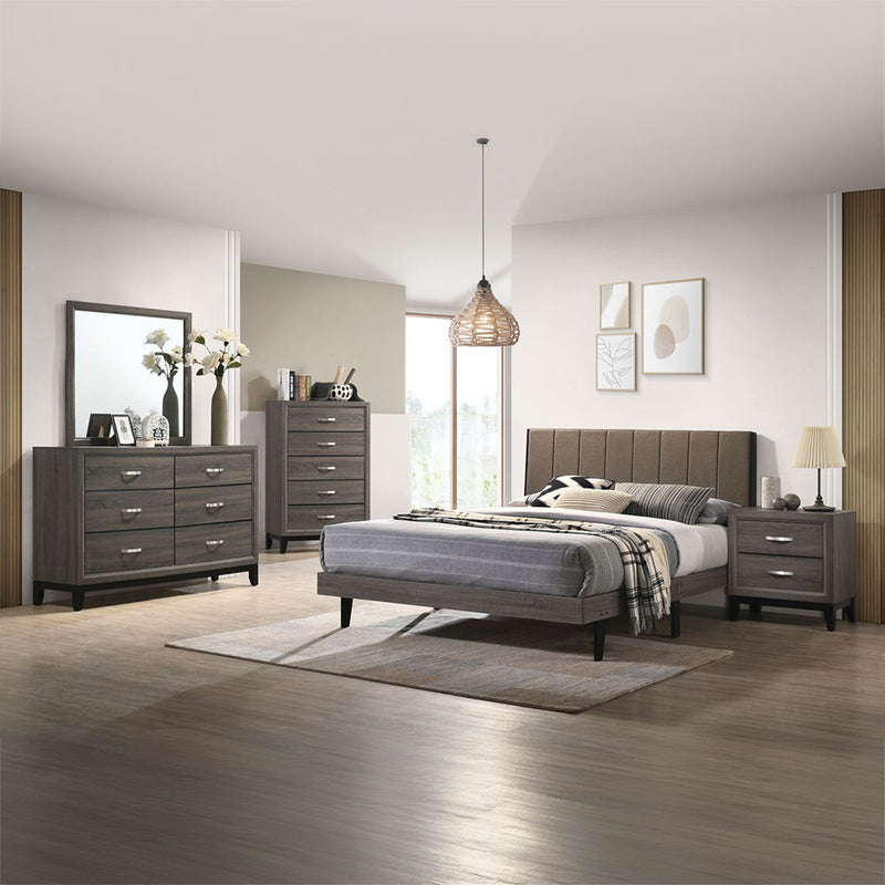 Valdemar - Nightstand - Weathered Gray