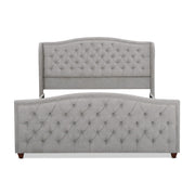 Marcella - Upholstered Shelter Headboard Bed Set - R&R Furniture Gallery (Fountain Valley, CA)