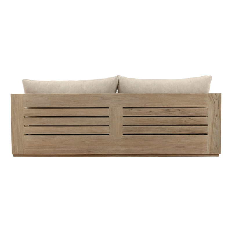 Lucrecia - Outdoor Sofa - Sand And Natural