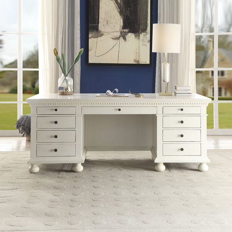 Gustave - Executive Desk - R&R Furniture Gallery (Fountain Valley, CA)