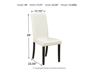 Kimonte - Dining Side Chair - R&R Furniture Gallery (Fountain Valley, CA)