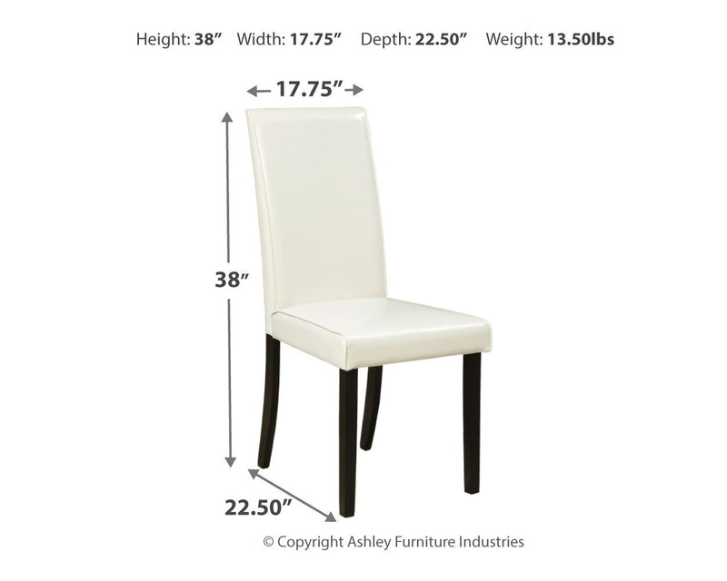 Kimonte - Dining Side Chair - R&R Furniture Gallery (Fountain Valley, CA)