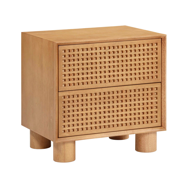 Miles - Nightstand - Natural - R&R Furniture Gallery (Fountain Valley, CA)