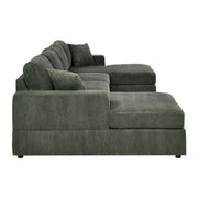 3 Piece Double Chaise Sectional Sofa - R&R Furniture Gallery (Fountain Valley, CA)