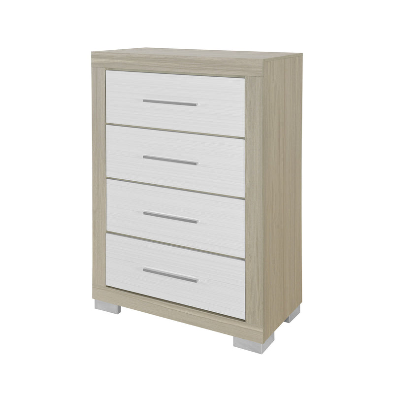 Elsa - 2 Toned And Chest With Bar Handle - R&R Furniture Gallery (Fountain Valley, CA)