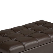 Sienna - Transitional Storage Ottoman Bench - R&R Furniture Gallery (Fountain Valley, CA)