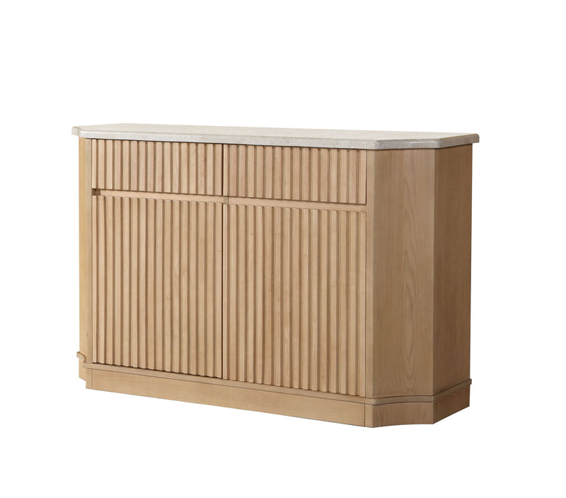 Qwin - Server - Natural Marble / Oak