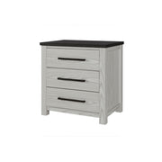 Avery - Nightstand With Top Spacious Drawers, Block Feet - Beige - R&R Furniture Gallery (Fountain Valley, CA)