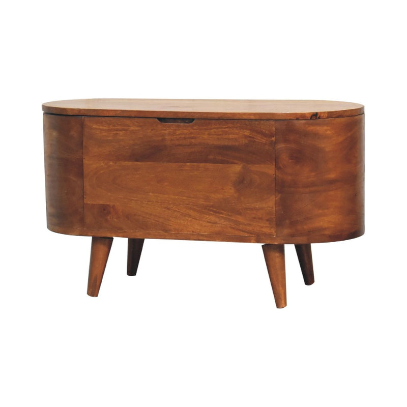 Rounded Lid Up Blanket Box - R&R Furniture Gallery (Fountain Valley, CA)