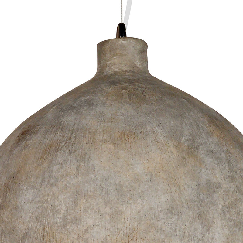 Alec - Pendant - Stone Gray