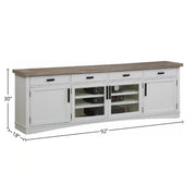 Americana Modern - TV Console - R&R Furniture Gallery (Fountain Valley, CA)