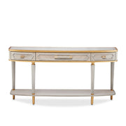 St. Charles - Console Table - Dove Gray - R&R Furniture Gallery (Fountain Valley, CA)