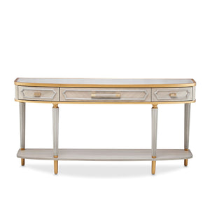 St. Charles - Console Table - Dove Gray - R&R Furniture Gallery (Fountain Valley, CA)